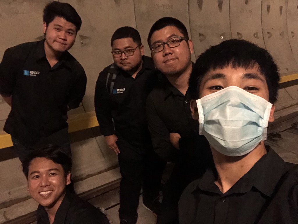 dinosongn's tweet photo. เจอกันอีกแล้ว @DoZR @iBoZR @wasinsir #renderTH https://t.co/d2SPyPsi3P