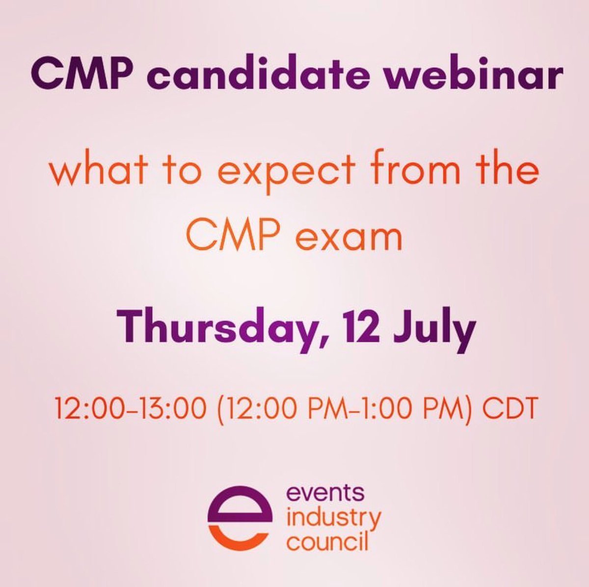 MPI_THCC's tweet image. Are you planning to take the CMP or CMP-HC exam during the August testing window? Join for a free, live webinar that will review what you can expect on exam day. #CMP #CMPHC #CMPProud #Webinar #FreeWebinar Register link bit.ly/2l7WSDd