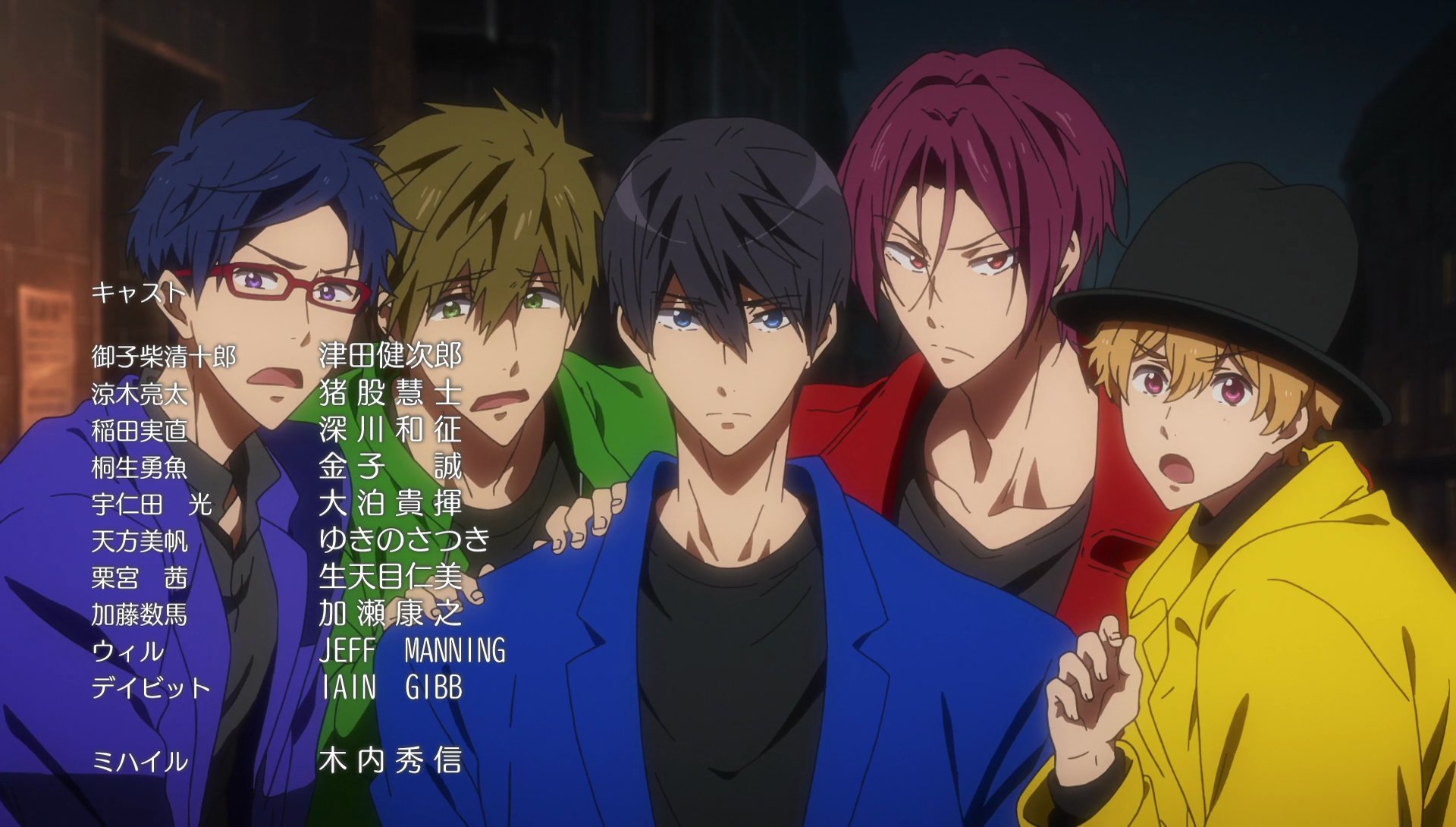 Kelly Jsdaljdsf Makoto Hiding Behind Haru In The Ed Is So Perfect