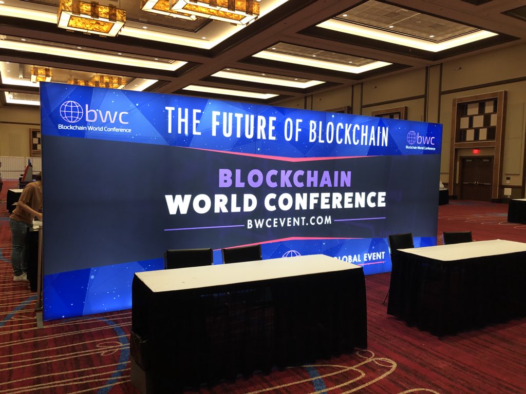 Charts_TA's tweet photo. https://t.co/snyPbD7AWI is all set for tomorrow first day at the Blockchain World Conference, come visit us at booth 212! #rainmaker #blockchain #crypto #ecofriendly #burstcoin #harddiskmining #Mining #bwcevent https://t.co/qfmvKZ2shP