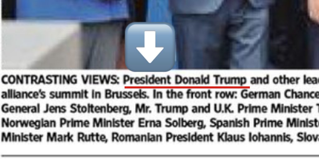 AnnieStLo's tweet photo. @redkorpusl1 @WSJ His title is at the beginning of the first sentence. https://t.co/pMjFq0IET6