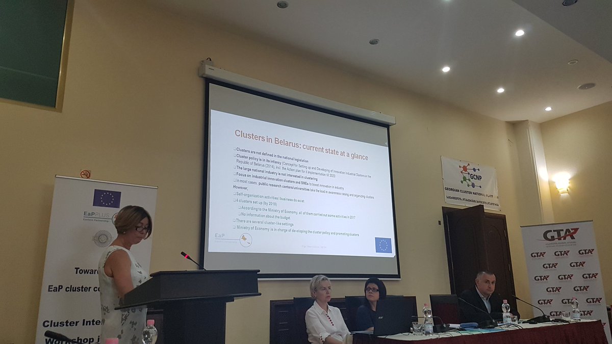 Clusters_EU's tweet photo. Learning about the cluster landscape in Belarus @EU_Growth @EU_EASME #cluster #EaPPLUS https://t.co/2JId2IKLO4
