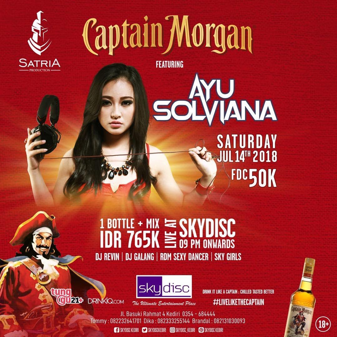 This Saturday! <a href="/SKYDISCKediri/">SKYDISC Kediri</a> with <a href="/AyuSolviana/">Ayu Solviana</a>