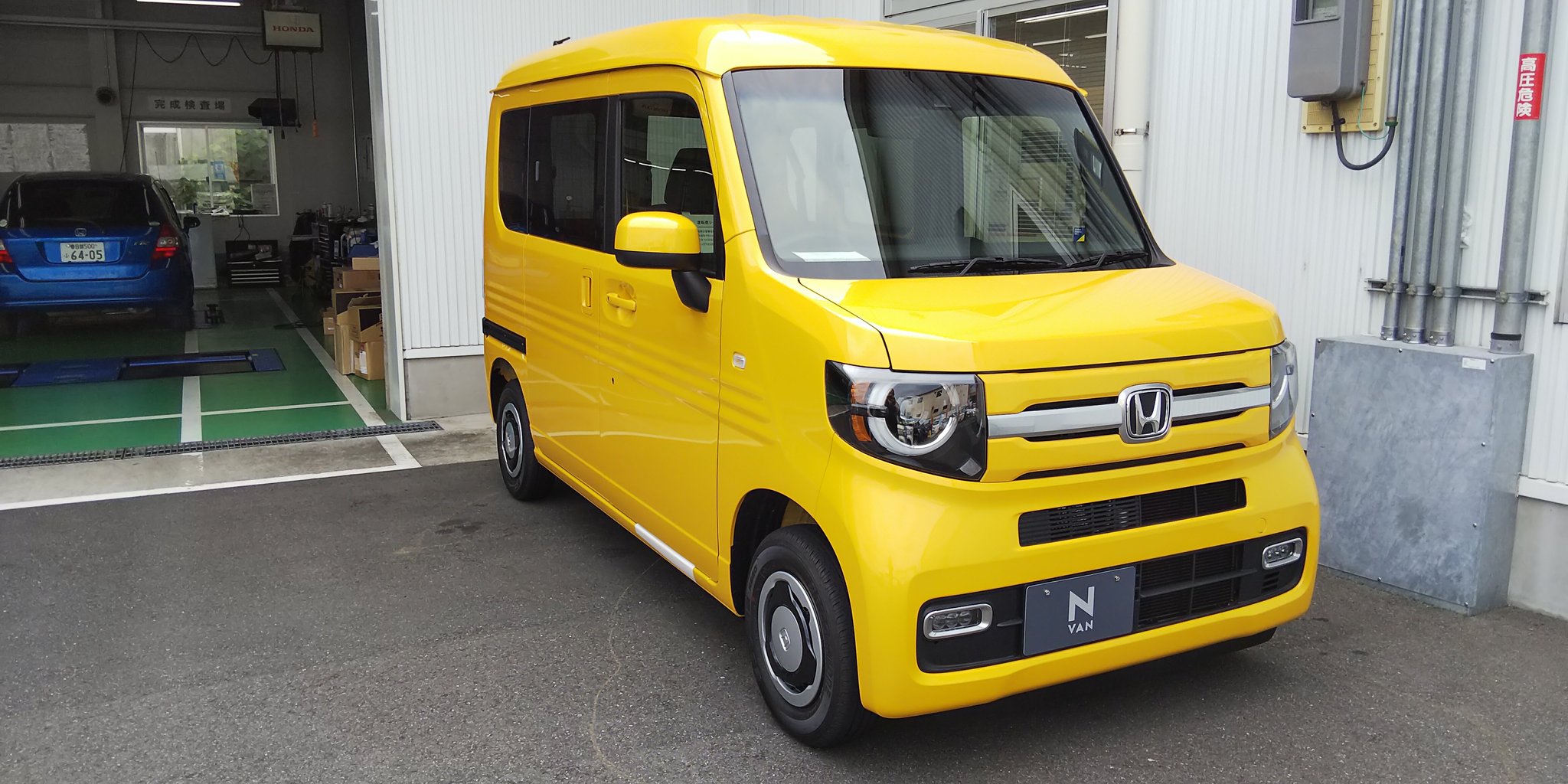 Honda n van размеры