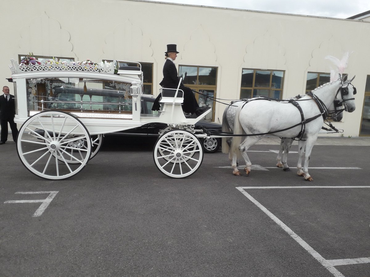 Out in #Bedford #funeral looking after families.