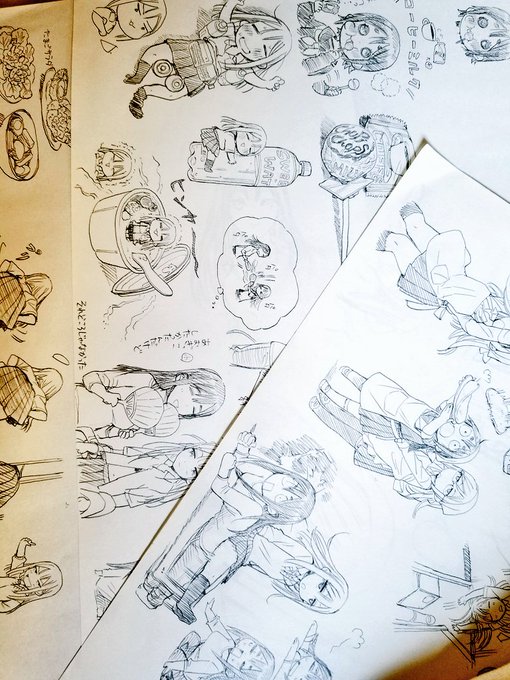 思いのほかぎゅうぎゅうに描いてた(使えれば良いのだ精神) 