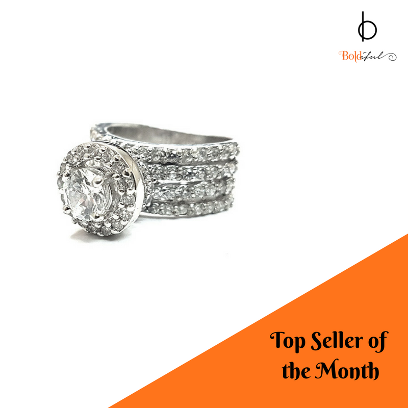 Say Hello 👋🏼 to Boldiful's Top Seller of the Month June! The 💍 Queen Zircon Stone/ Solitaire Ring is quite a hit 😎 
Check it out here: ow.ly/v7Q330kULq0

#ZirconRings #925SilverRing #Boldiful