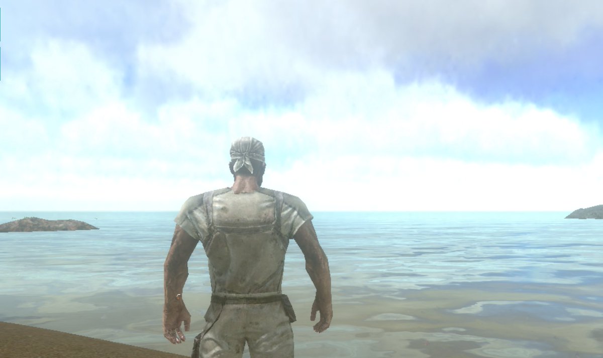 下山して早速、服を着ることにした。
薄い布の服だが着心地はよく動きやすい。
この島ではこれからどんな試練が待ち受けているのか。
まるでこの大海原を航海するような気持ちだ。
しかし、この海にも危険な生物が存在する、十分に注意が必要だ。
#ARKmobile