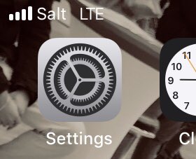 shiftylisa's tweet photo. Omw back to Germany!
Cell service provider “salt”?! 🤨 #ggme https://t.co/cLpo6yHPng