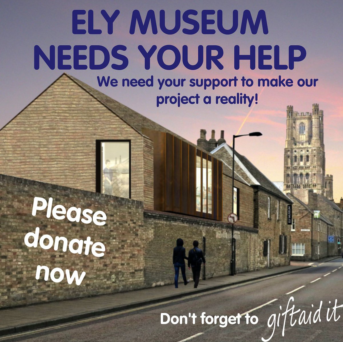 Please donate towards the Ely Museum redevelopment project