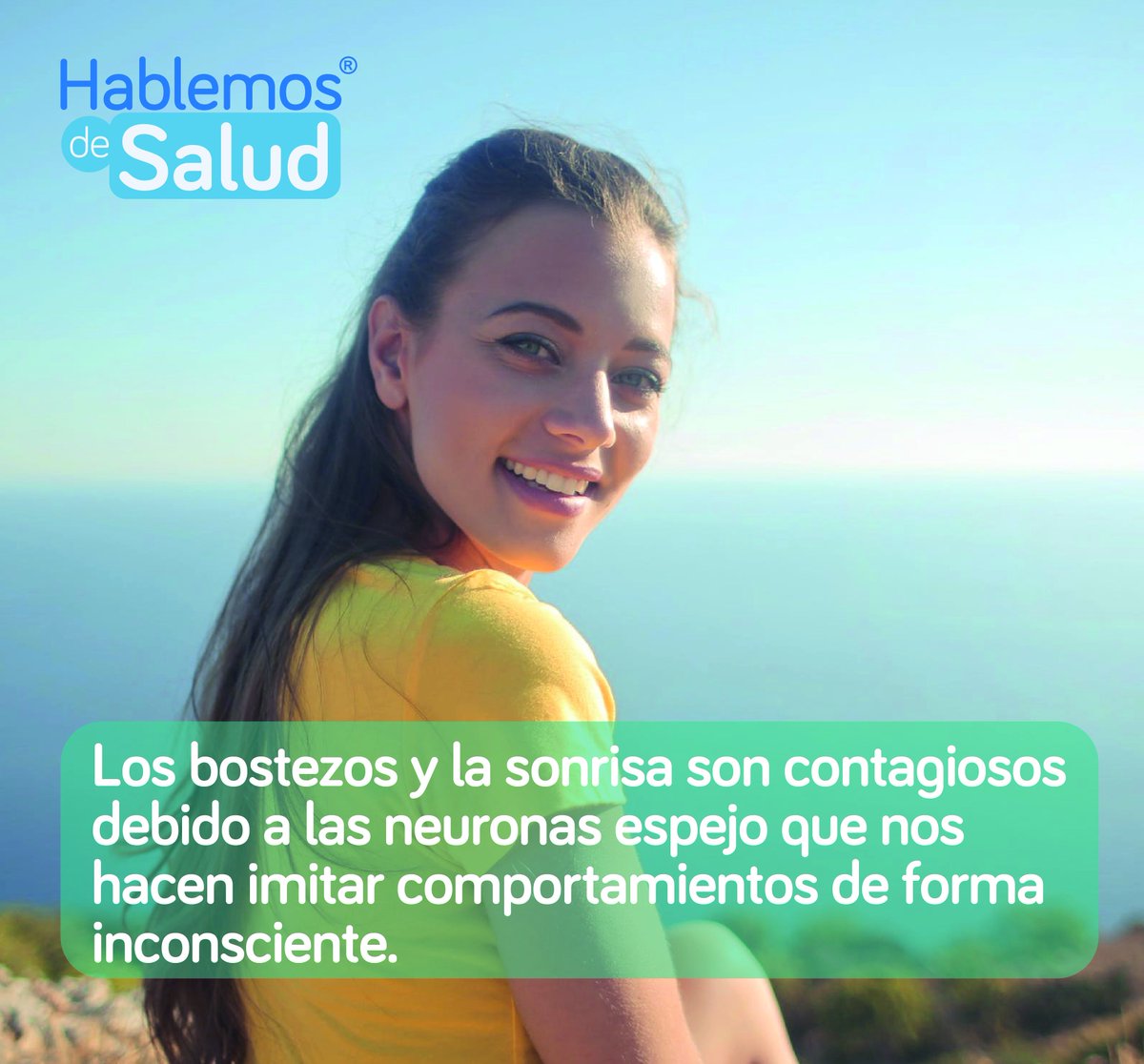 HablemosDSalud's tweet photo. Sonríe y el  mundo sonreirá contigo. Este es el motivo #DatoCurioso https://t.co/dZUHPIOVln
