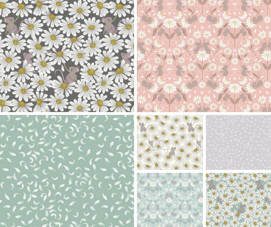 Originally "effeuiller la marguerite" the literal translation is pluck the daisy. Our range includes daisies, petals and mice in beautiful pastel colours. Do you love them or love them not? ow.ly/CCZS30kOnXb