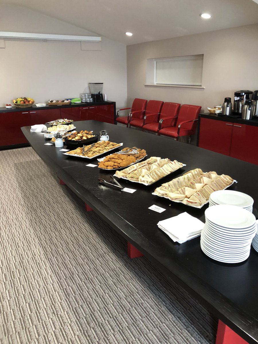 amicuslaw's tweet photo. We are having a great day at our annual Staff Conference. Now time for the best part of the day! 

#TeamAmicus #Yeovil #LovelySpread https://t.co/Mt6BSQTf1H