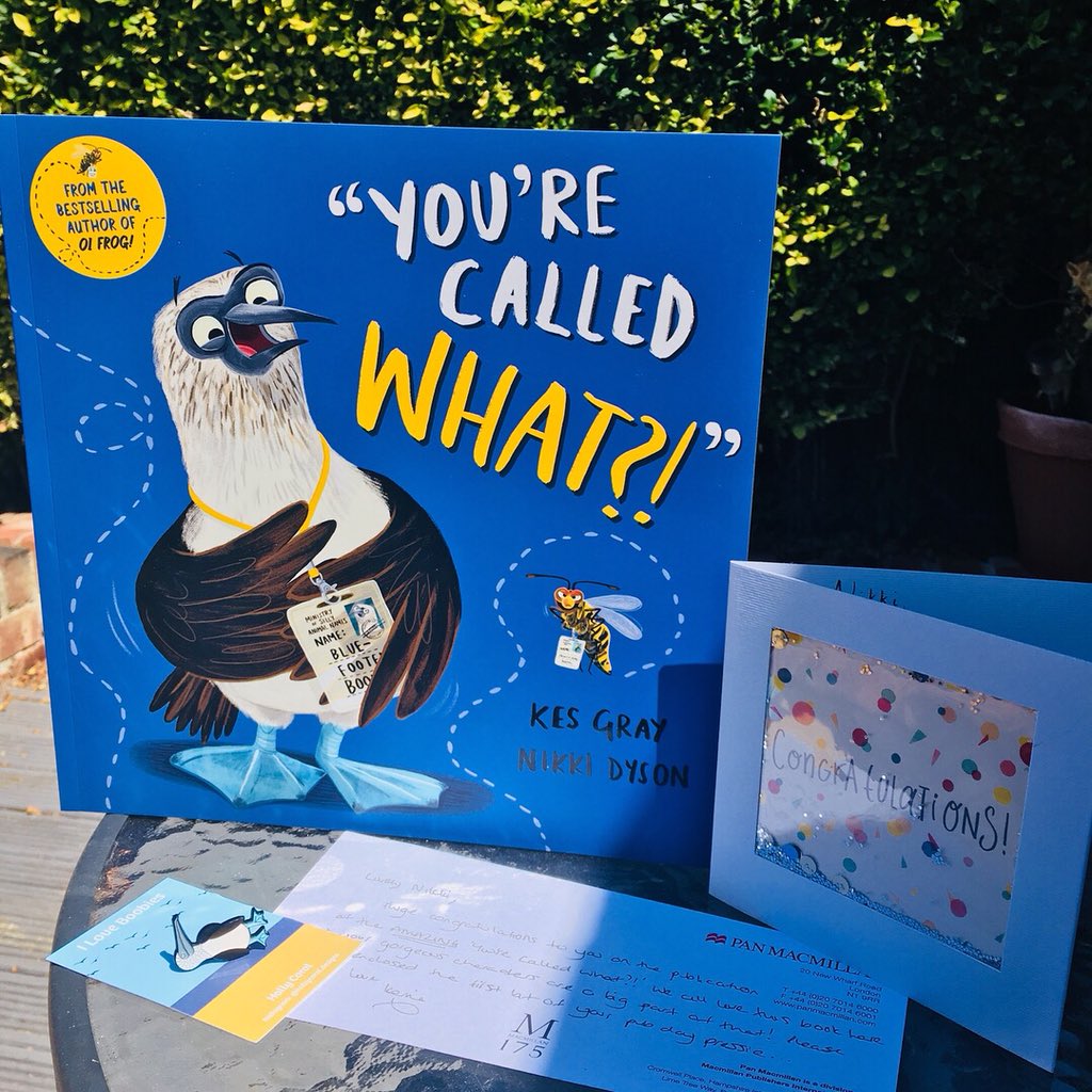 You’re Called What?! Has published today!!! 🎉🎉🎉Written by the brilliantly funny #KesGray & silly pictures by me! Big thanks go to all the team @macmillankidsuk especially to my editor at the time @editorjangles for always being amazing & my lovely designer Kerrie Lockyer! 💛x