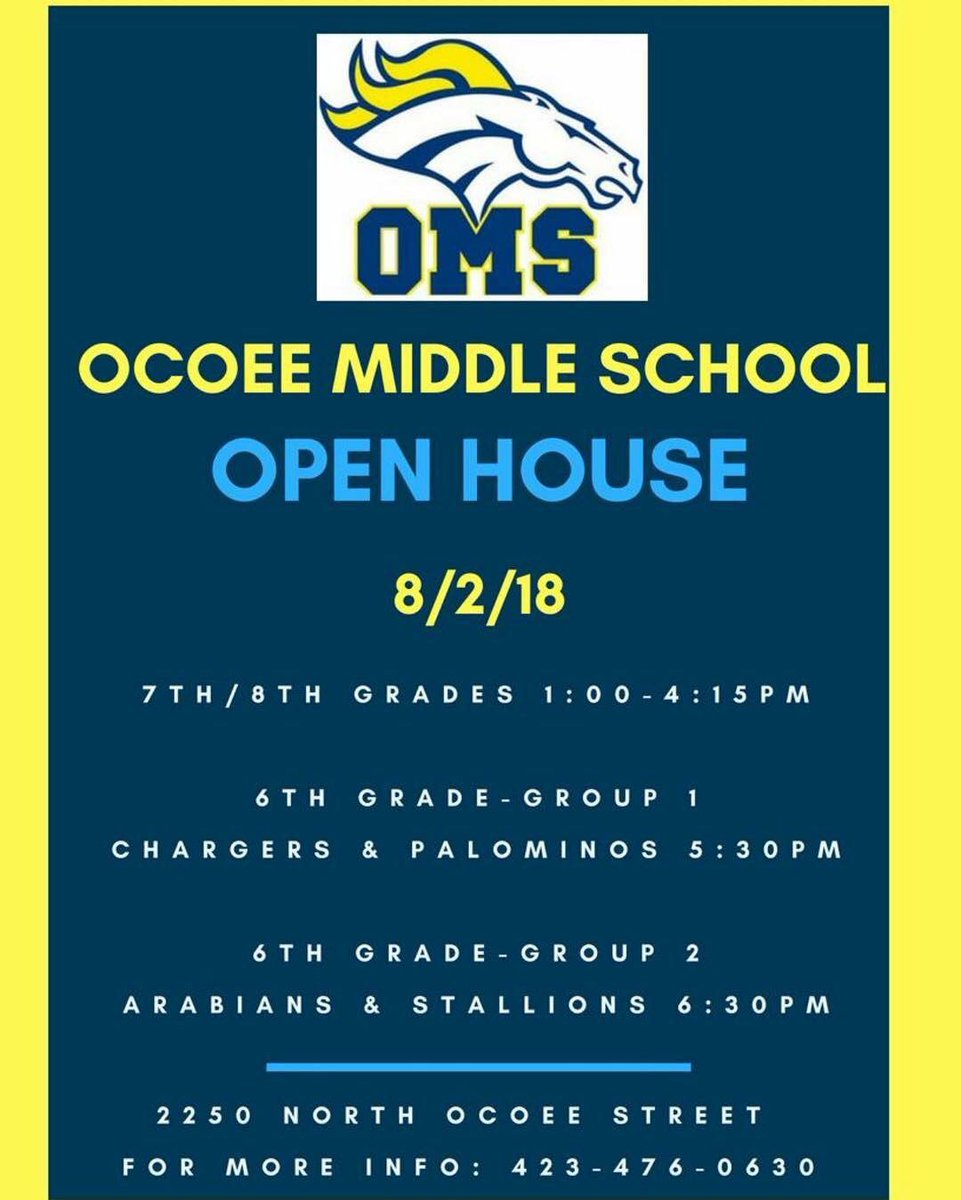 Ocoee Middle PTO (@omspto) on Twitter photo 
