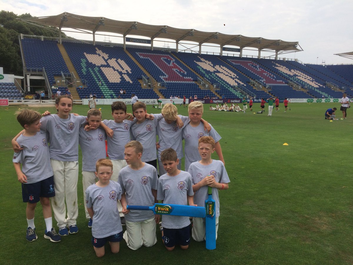 SaundersfootS's tweet photo. Well our cricket journey has come to an end! Well done all players, supporters and staff! @SophiaGardens #ScpHealth #ScpOut we missed out on a semi final place on run rate! https://t.co/HmL7klrsCZ