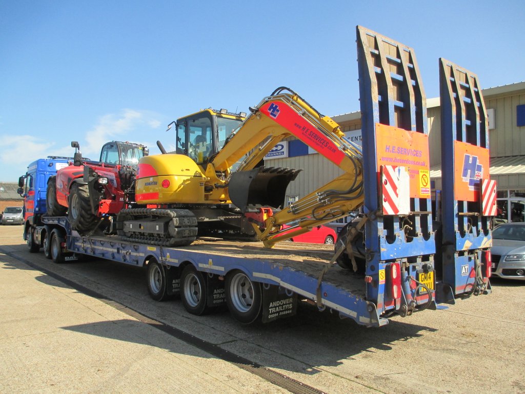 We are loaded and ready to go! Roll on a busy day and happy customers! #heservices #transportservices #transport #kent