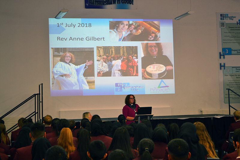 HathershawC's tweet photo. Assemblies today and all week have been raising awareness of #MalalaDay and the importance of education @Malala #ThursdayThoughts #TogetherWeSucceed https://t.co/00j7PQLE9s