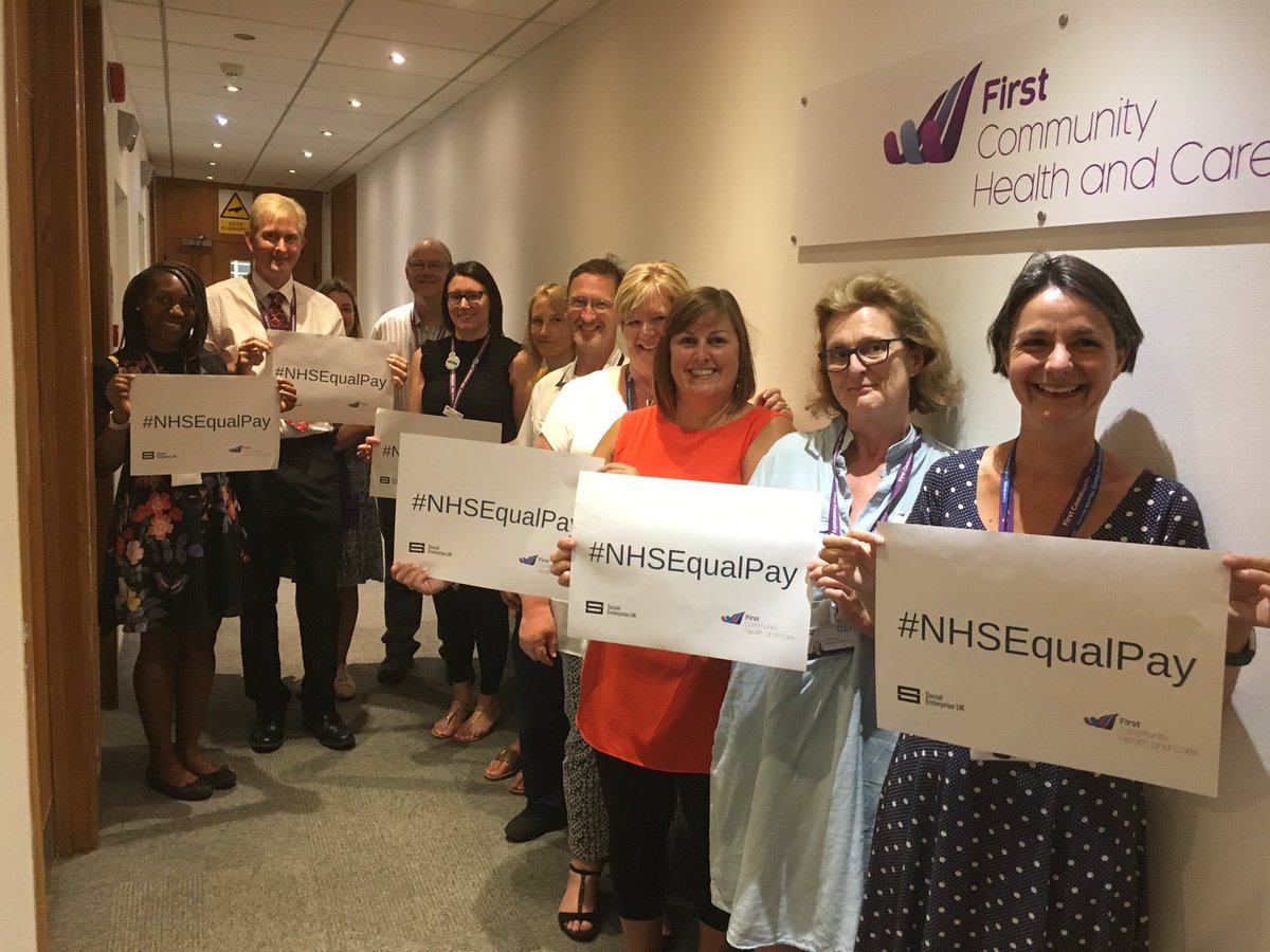 sbilliald's tweet photo. Off to @SocialEnt_UK “Fit for the future” conference for social enterprises in the health and care sector #FFTF2018. A chance to regroup post #NHSEqualPay &amp; celebrate #NHS70 also hear from Simon Stevens @NHSEngland amongst others https://t.co/qGQoPXdR33