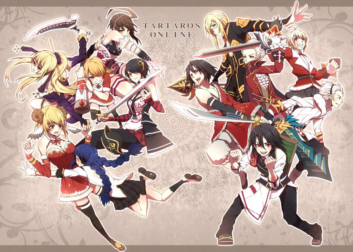 かかげ あらゆる先生から素敵なお便りを頂きました タルタロスオンラインは忘れられないネトゲです １枚目のイラストがコンテストで受賞したもので その時に頂いた限定製造pcは今まさにこのツイートをしてるpcです イラコン後 絵の仕事が増えて今