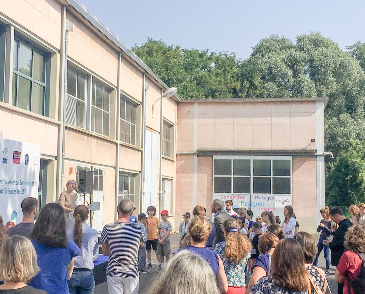 Inauguration de la <a href="/MISS_sciences/">MISS_sciences</a> par la Présidente <a href="/u_psud/">Université Paris-Sud</a> ce matin. Bienvenue aux voisins du PROTO204 !
<a href="/iledefrance/">Région Île-de-France</a> <a href="/UnivParisSaclay/">Université Paris-Saclay</a> <a href="/ParisSaclay/">ParisSaclay</a> <a href="/Orsaynotreville/">Ville d'Orsay</a>