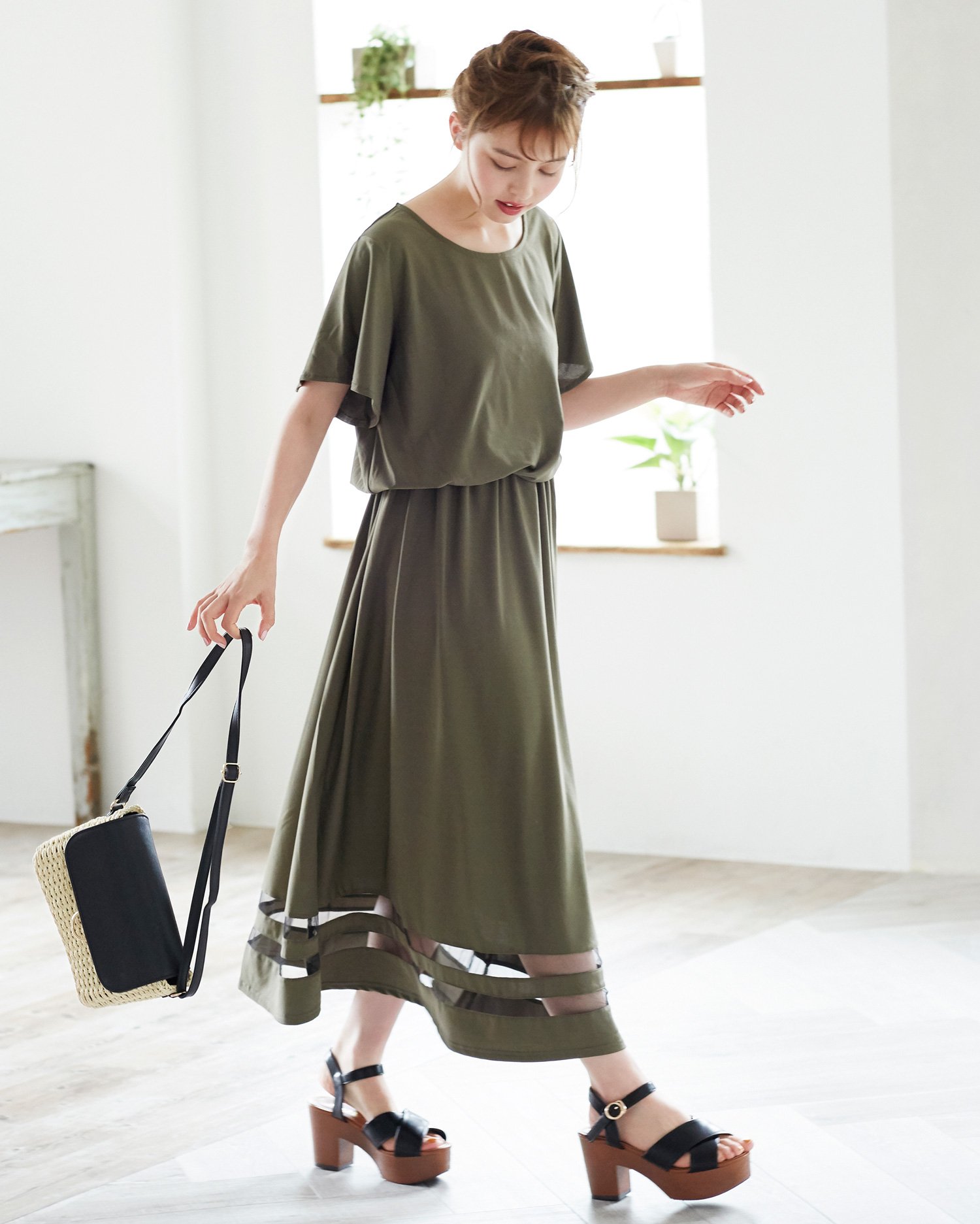 Ingni Store イング公式 V Twitter 夏ワンピ 暑さが本格化 正直 おしゃれなんて考えてられない そんな方には 1枚で可愛い ワンピがおすすめ 人気no 1ワンピはコチラ 裾シアーマキシワンピース 3 900 2 500 夏ワンピはコチラ