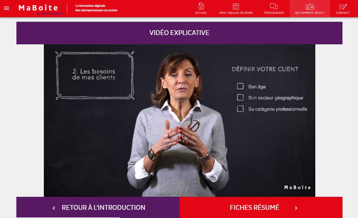 Comment réaliser une bonne étude de marché lorsqu'on créé sa boite ? Toutes les réponses sur #MaBoite - maboite-entrepreneuse.fr la formation en ligne gratuite pour les femmes qui souhaitent créer leur entreprise ! 💡📊🔎
#entrepreneure #elearning #etudedemarché #entrepreneuriat