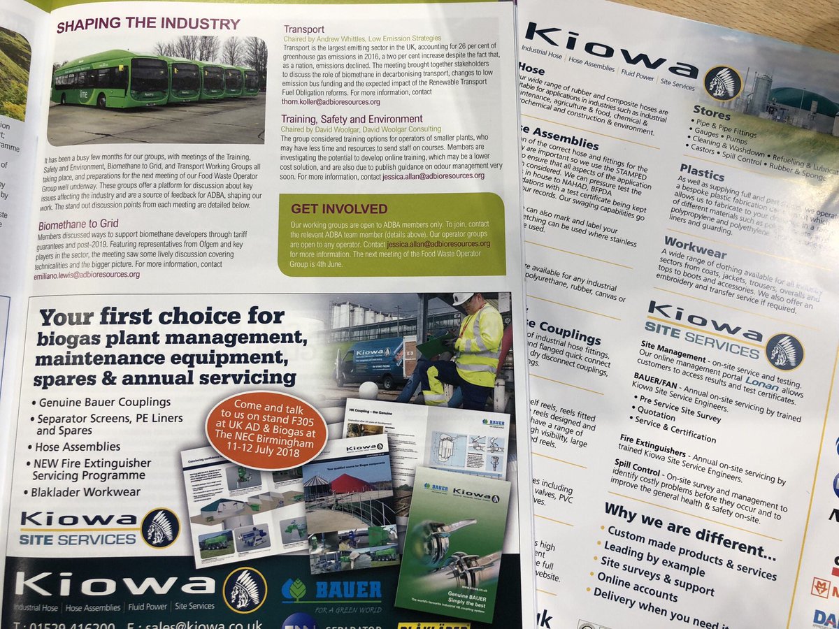 Second day for @KiowaLtd and @Bauer_FAN_UK at the @adbioresources show at the @thenec on Stand F305. #kiowa #PlantManagement #blaklader #workwear #BAUER #FAN #hose #reels #SpillControl