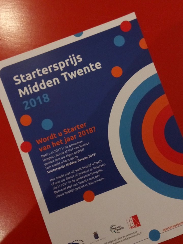 Win jij de Startersprijs midden Twente 2018? @ROZGroep