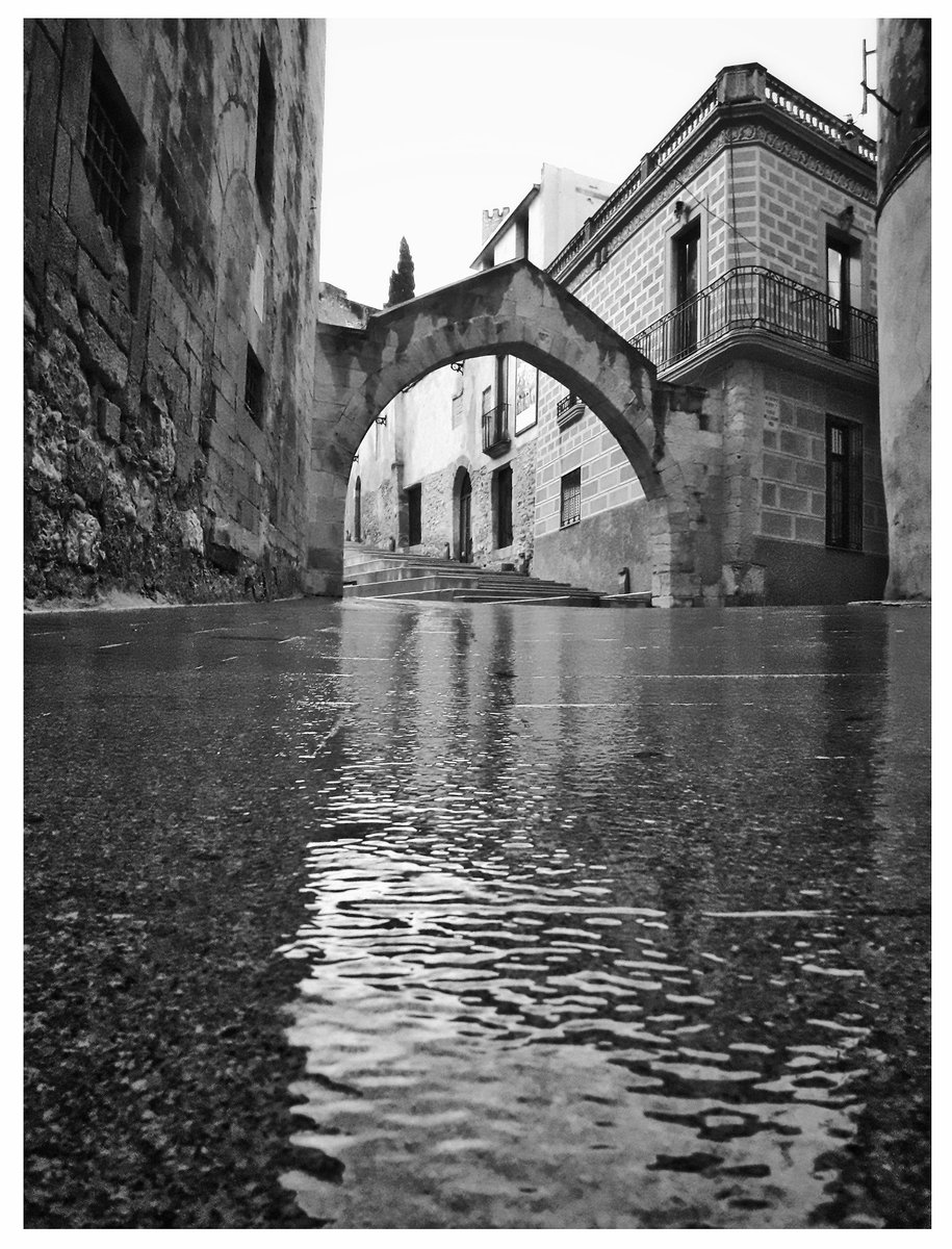 Reflexos a la pluja #Tortosa #terresdelebreturisme #bnw_photografare #Monochrome #monochromephotography #catalunyaexperience #urbanita