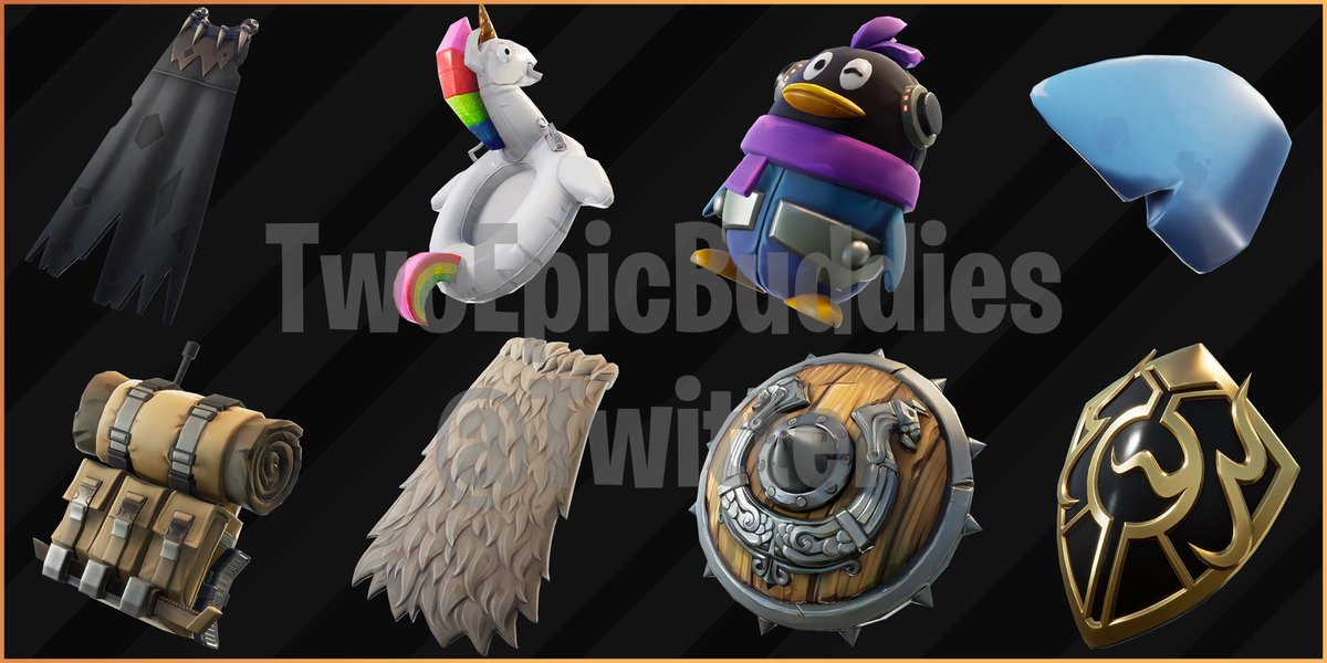 フォートナイトgg 135 バックパックスキンは盾も２つ見つかった模様 ゼルダっぽいやつ欲しいかも Fortnite フォートナイト