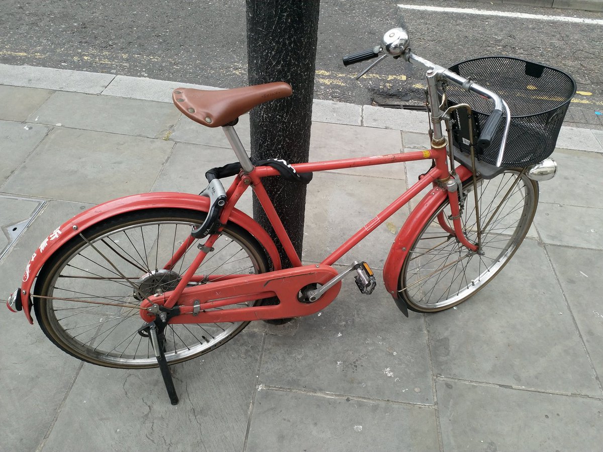 Dr Philip Spice Latte Lee This Is A Japanese Post Office Bicycle Used Widely Until They Were Replaced By Scooters This Particular One Spent Most Of Its Life In Tokyo