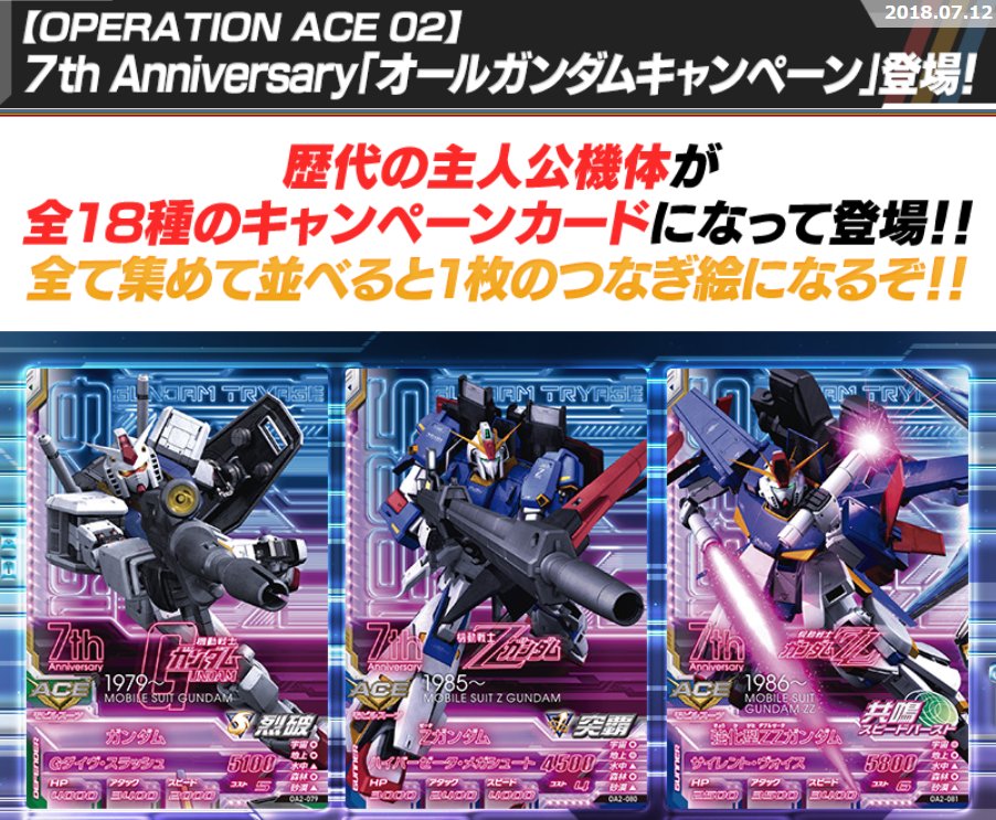 ガンダムトライエイジ　キャンペーンレア 未使用品 ガンダムトライエイジ マスターレア&キャンペーンカード81枚