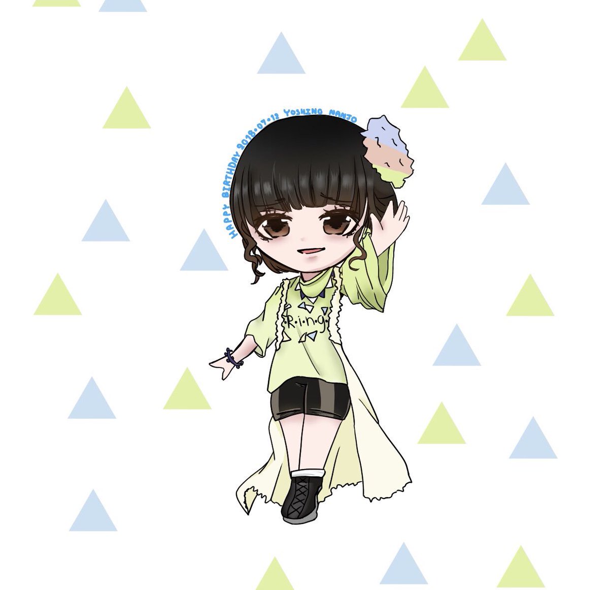 jtcpmw's tweet photo. なんちゃんお誕生日おめでとう！！！
#南條愛乃生誕祭2018
#7月12日は南條愛乃の誕生日 https://t.co/4OL5kqVB6I