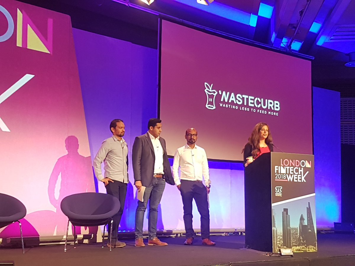 ElipsesHQ's tweet image. Winners of @DecadeOfWomen #HackQuantum, SoftPower &amp;amp; @WasteCurb presenting at #FintechWeek in London, introduced by Amber Nystrom of @5thelementgrp 

#blockchain #FinTech #SDGs