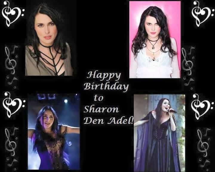   Happy Birthday to Sharon Den Adel of Within Temptation!   