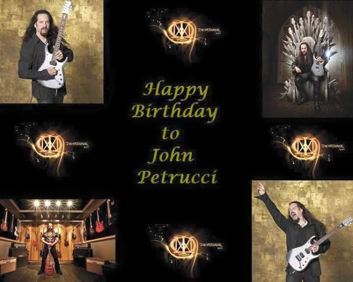 Happy Birthday to John Petrucci of Dream Theater!    