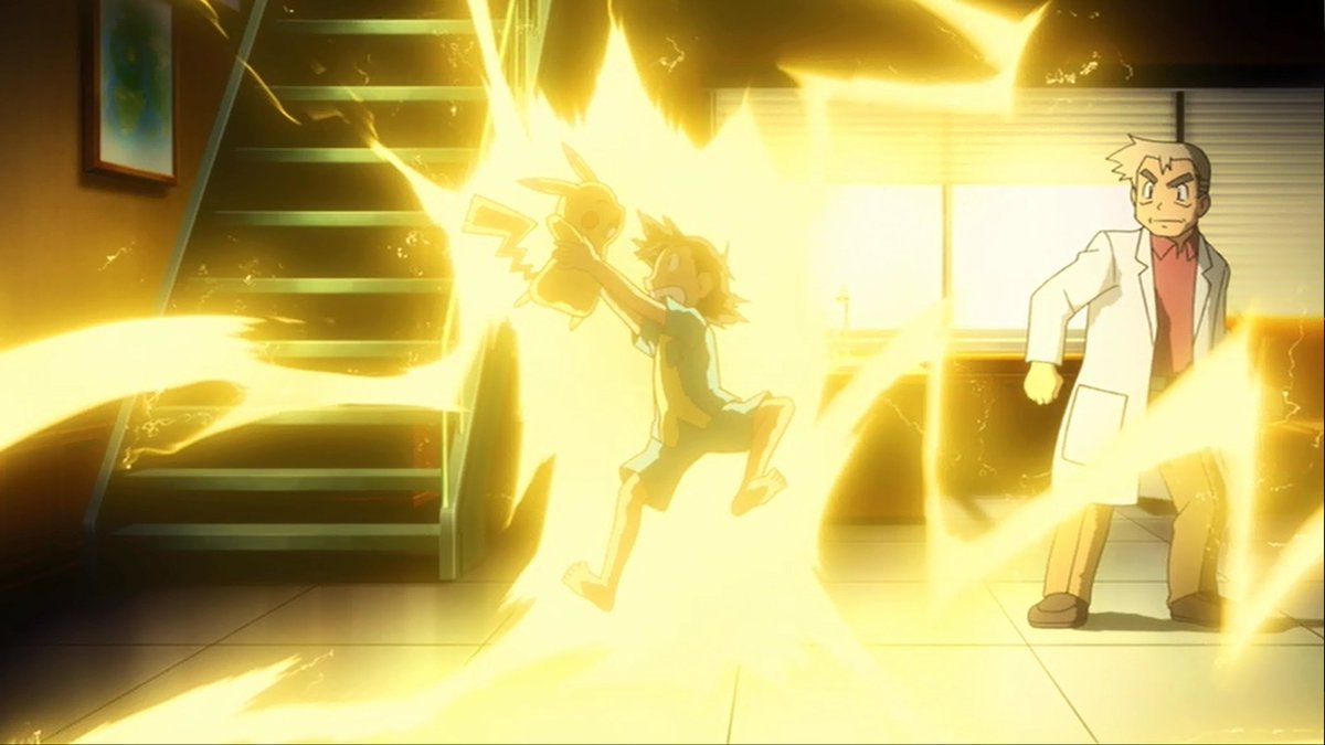 ゆうし على تويتر ピカチュウの十八番その１ 人に電撃攻撃 Anipoke キミにきめた