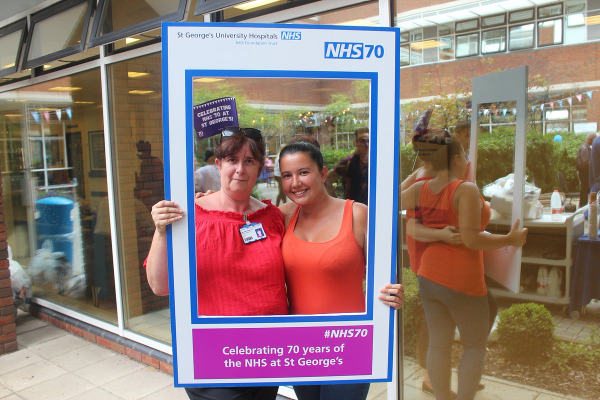 geshNHS's tweet photo. #ThrowbackThursday - one week now since our #NHS70 celebrations here at the Trust, already looking forward to #NHS80! https://t.co/QdcLEW6na1