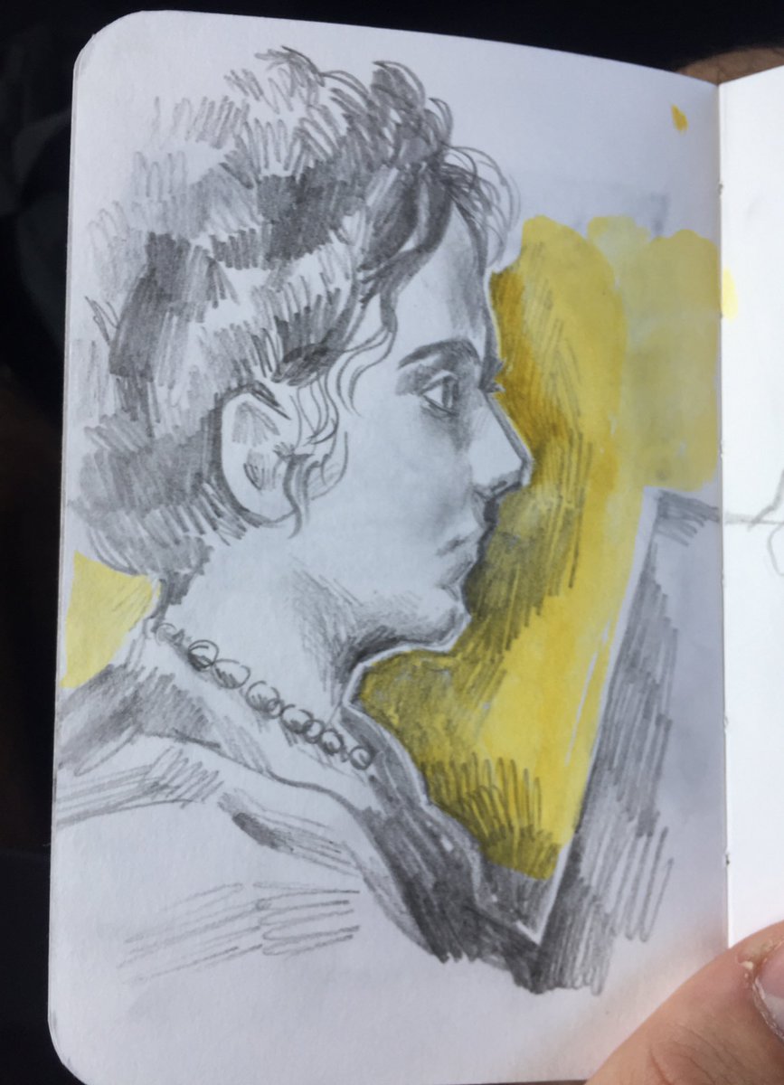 Sketches from the Museo Nacional de Prado in Madrid 