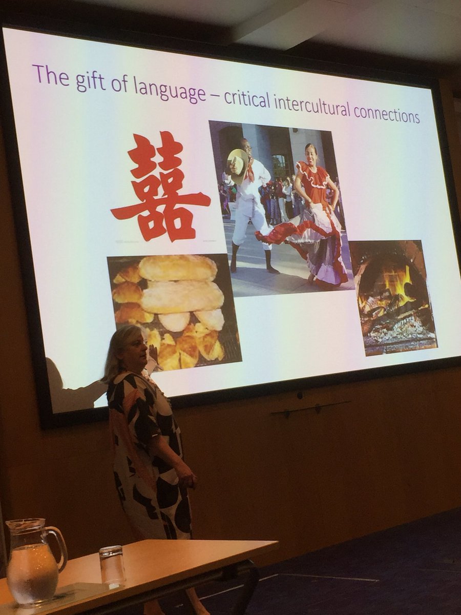 #PROFCOMP18 @BernadetteHolmes the gift of language