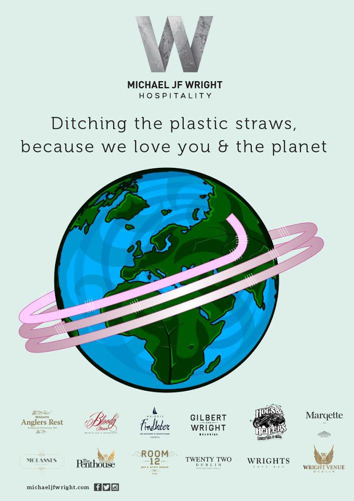 Happy to be doing our bit for the environment. No more plastic straws because we love our planet! #plasticpollution #csr #noplastic #plasticban #Howth #Dublin #LovinDublin