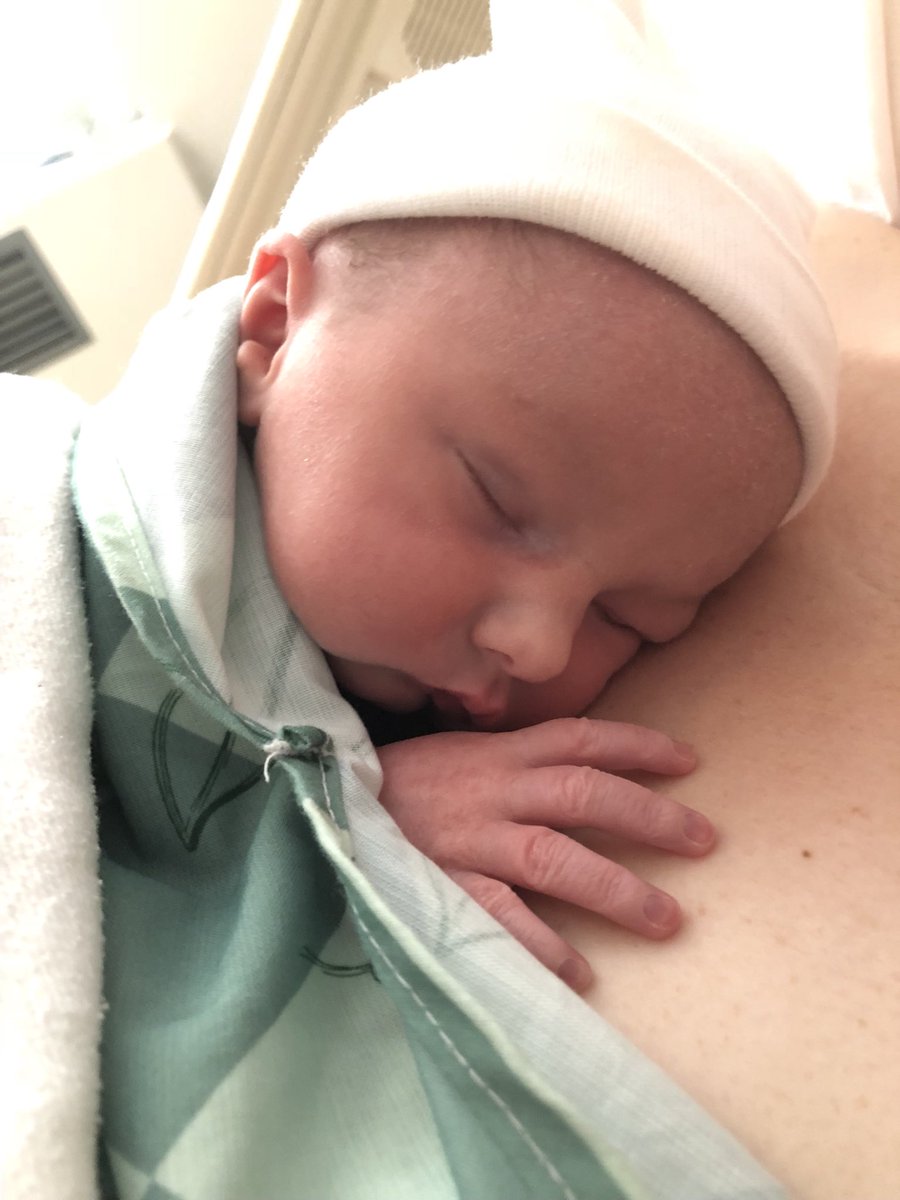 JenniferJacks86's tweet photo. Love this sweet baby so much already! We weren’t expecting him quite this early but I’m so happy he is here! 💙😊 #bennettcash #july11 https://t.co/3EnV4jBJYo