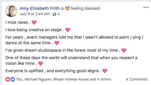 AMY_FRITH's tweet image. #mebeingme #amyelizabethfrith #intuition #heart #soul #movement #work #ineverstopworking #alwayswritingfreshsongs #rhymes #beendoingthissincebirth #iwasbornsinging #startedrappingatagefour #raisedbyhiphopDJsinthehillsnorthofTORONTO #BLESSED #GRATEFUL #TRAVELER #WILD #FREE #ARTIST
