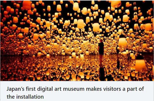 ClicheGallery's tweet photo. Haz parte del #museo digital @teamlab_news de Japón.
Ver vídeo: https://t.co/V6sxLFJfq3 https://t.co/JQjsGtq3tv