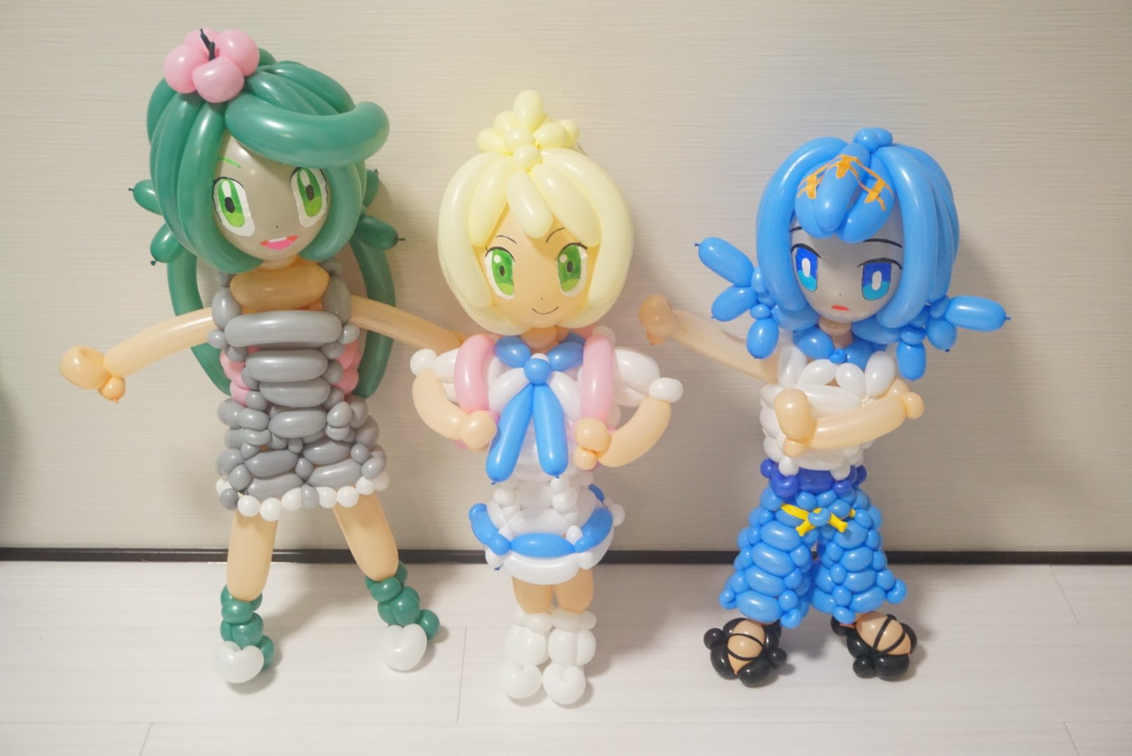 オーヤマ 沢山リツイートされてるので この機会に紹介を バルーンアートでアニメキャラクターの作品を作ったりコスプレしたりしています 主にポケモンとｆｇｏがメインです ポケモン以外にも沢山のバルーン作品がありますので 良ければバルーン
