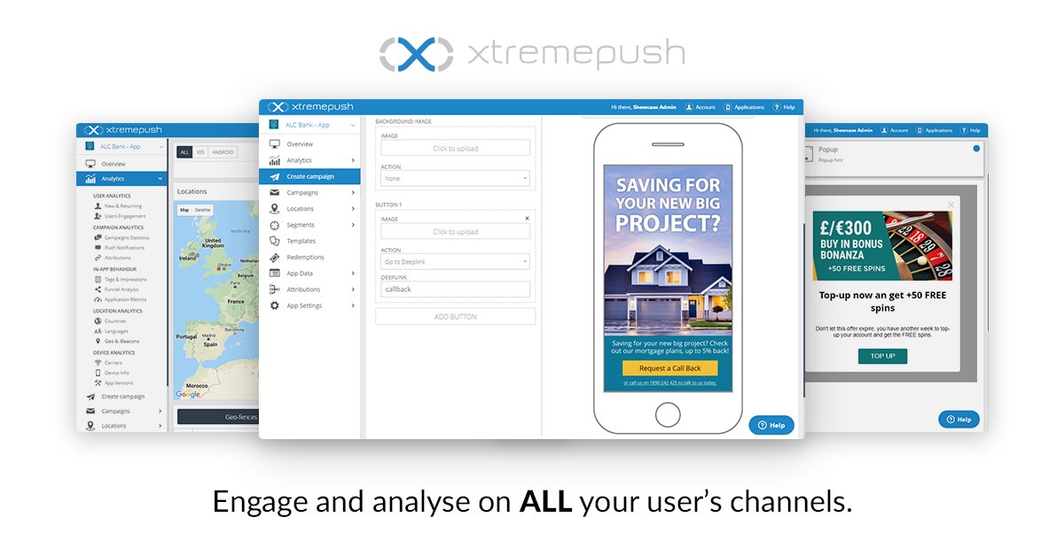 Xtremepush tweet media