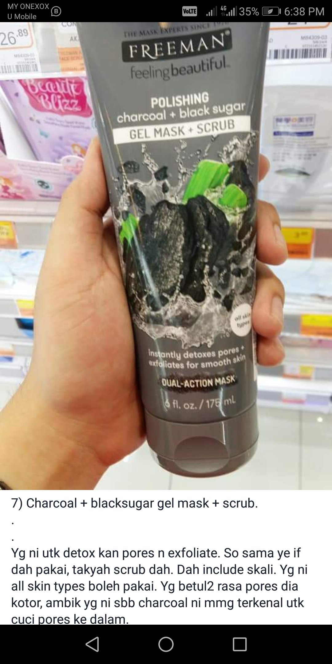 mask muka terbaik di watson Candice Hardy