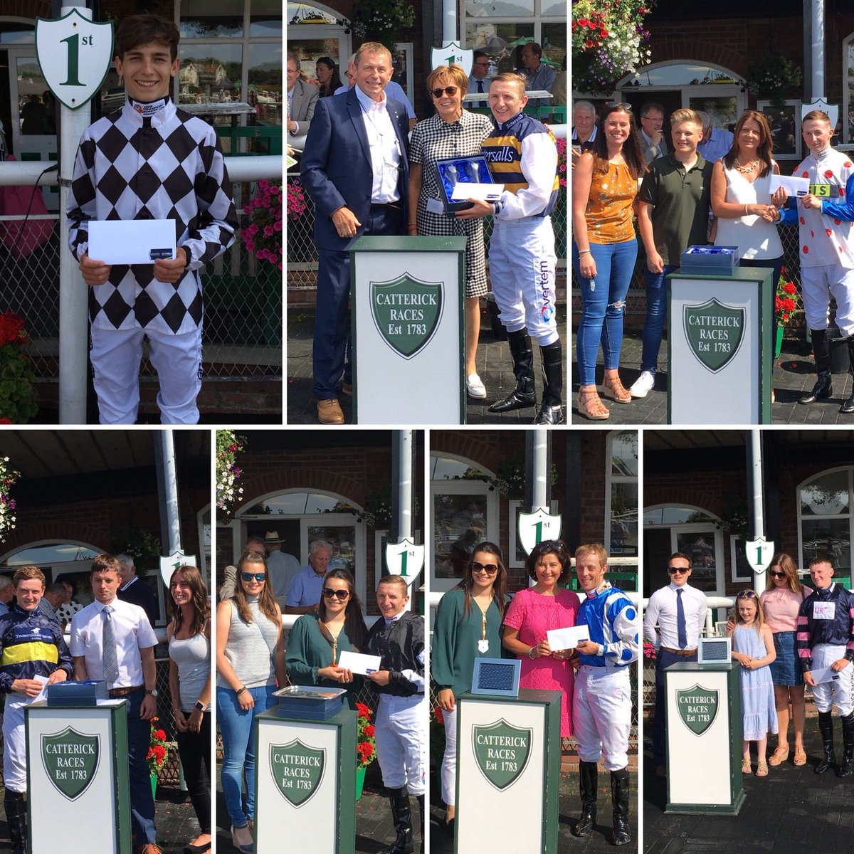 Another fantastic day at @CatterickRaces yesterday.

Well done to all jockeys and connections, we hope you enjoy spending your vouchers 🐴🛍️

#comeracing #winningjockey

@AndrewBrezz @benacurtis @ShaunaOConnor4 @StTeresas