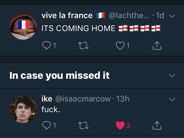 261Milky's tweet photo. The feelings of every English football fan summed up in two tweets. https://t.co/gzAS2RWbdS